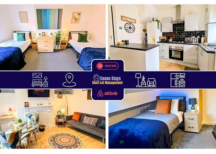 Hébergement de vacances 2br House By Eason Short Lets